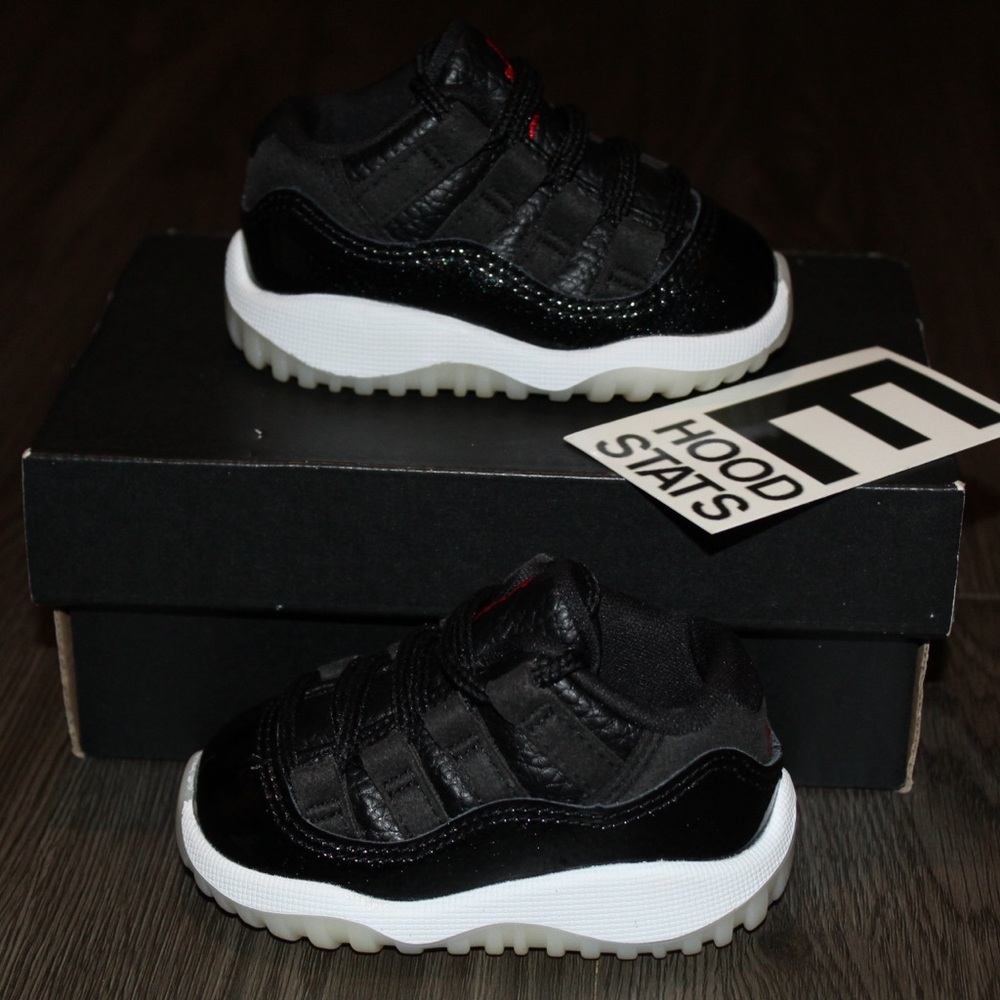 ❌S⭕️LD❌Air Jordan 11 Retro 72-10 Low Toddler Size 3c Sneakers